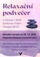Relaxační podvečer 1